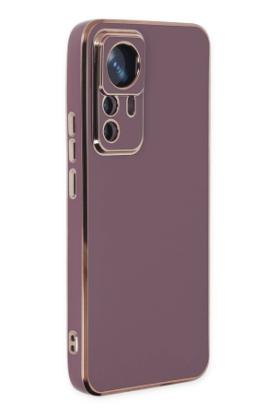 Newface Xiaomi Mi 12T Pro Kılıf Volet Silikon - Mor resmi
