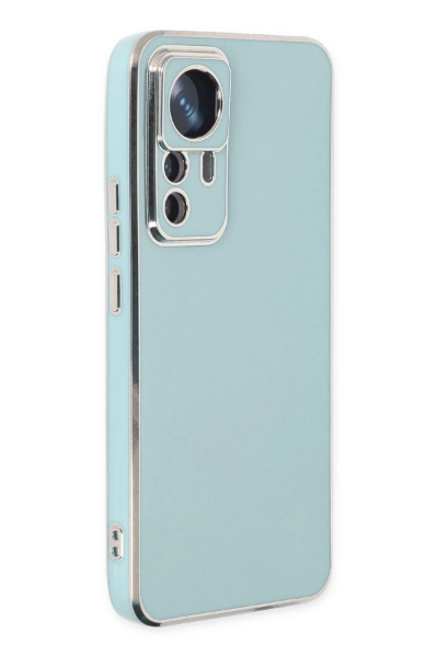 Newface Xiaomi Mi 12T Pro Kılıf Volet Silikon - Açık Yeşil resmi