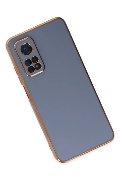 Newface Xiaomi Mi 10T Kılıf Volet Silikon - Mavi resmi