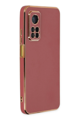 Newface Xiaomi Mi 10T Kılıf Volet Silikon - Kırmızı resmi