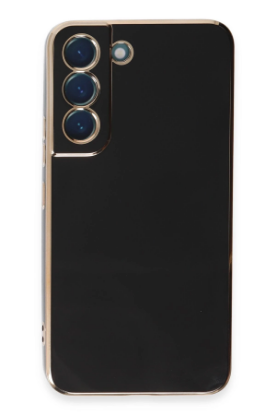 Newface Samsung Galaxy S21 Kılıf Volet Silikon - Siyah resmi