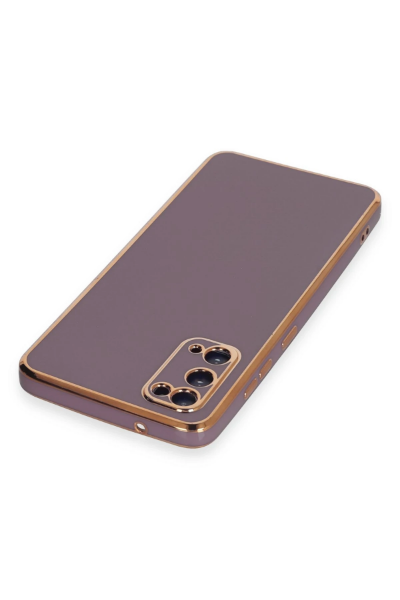 Newface Samsung Galaxy S20 Kılıf Volet Silikon - Mor resmi