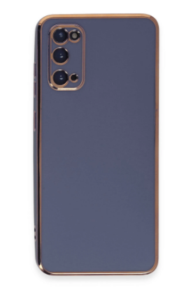 Newface Samsung Galaxy S20 Kılıf Volet Silikon - Mavi resmi
