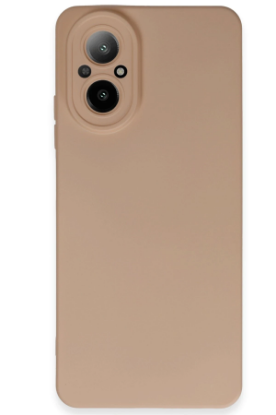 Newface Realme 12 Lite Kılıf Nano içi Kadife Silikon - Pudra resmi