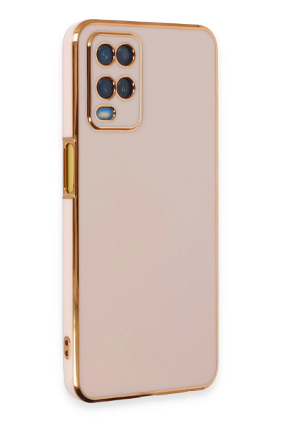 Newface Oppo A54 4G Kılıf Volet Silikon - Pembe resmi