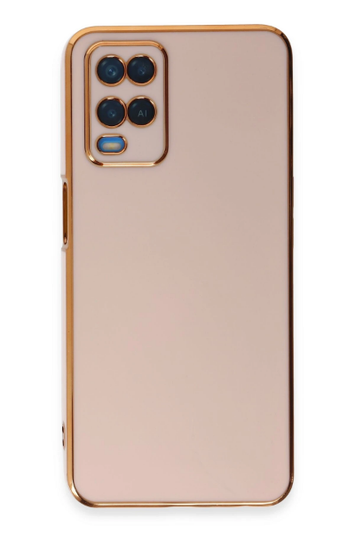 Newface Oppo A54 4G Kılıf Volet Silikon - Pembe resmi