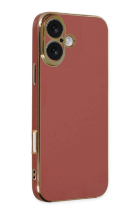 Newface iPhone 16 Kılıf Volet Silikon - Kırmızı resmi