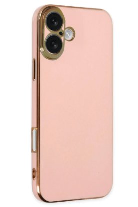 Newface iPhone 16 Kılıf Volet Silikon - Pembe resmi