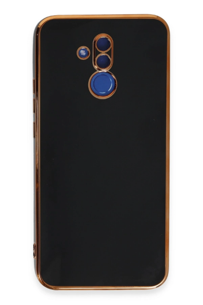 Newface Huawei Mate 20 Lite Kılıf Volet Silikon - Siyah resmi