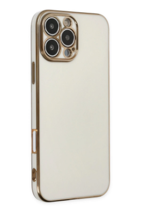 Newface iPhone 16 Pro Kılıf Volet Silikon - Beyaz resmi