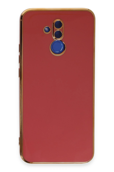 Newface Huawei Mate 20 Lite Kılıf Volet Silikon - Kırmızı resmi