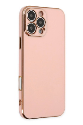 Newface iPhone 16 Pro Kılıf Volet Silikon - Pembe resmi