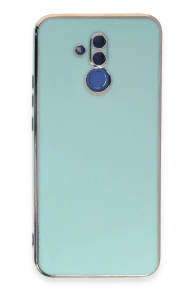 Newface Huawei Mate 20 Lite Kılıf Volet Silikon - Açık Yeşil resmi