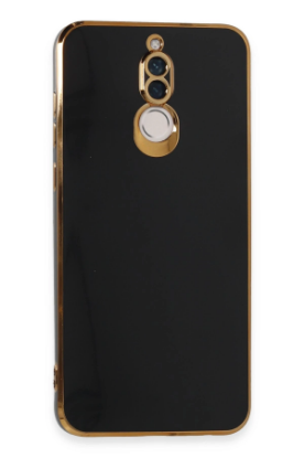 Newface Huawei Mate 10 Lite Kılıf Volet Silikon - Siyah resmi