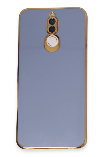 Newface Huawei Mate 10 Lite Kılıf Volet Silikon - Mavi resmi