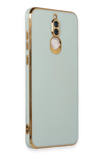 Newface Huawei Mate 10 Lite Kılıf Volet Silikon - Açık Yeşil resmi