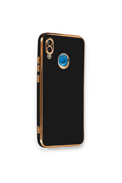 Newface Huawei P20 Lite Kılıf Volet Silikon - Siyah resmi