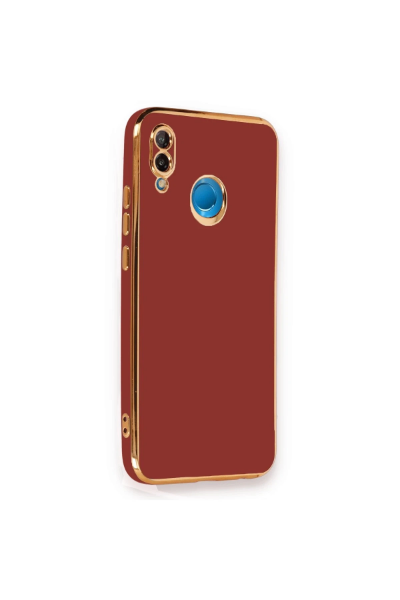 Newface Huawei P20 Lite Kılıf Volet Silikon - Kırmızı resmi