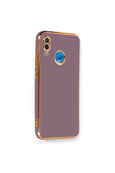 Newface Huawei P20 Lite Kılıf Volet Silikon - Mor resmi