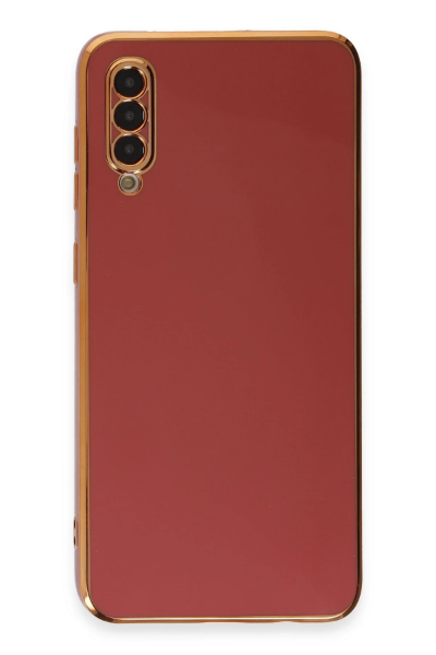 Newface Samsung Galaxy A50 Kılıf Volet Silikon - Kırmızı resmi