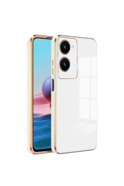 Newface Vivo Y18 Kılıf Volet Silikon - Beyaz resmi