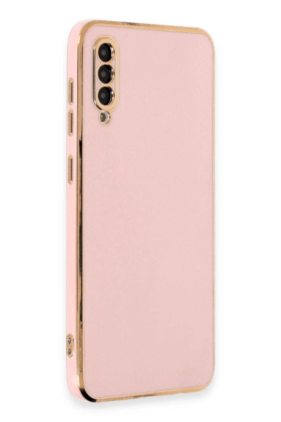Newface Samsung Galaxy A50 Kılıf Volet Silikon - Pembe resmi