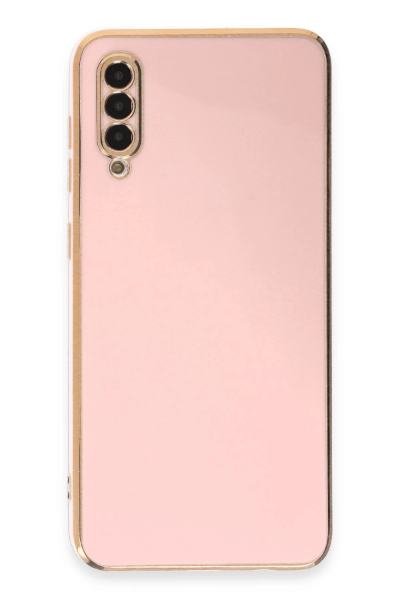 Newface Samsung Galaxy A50 Kılıf Volet Silikon - Pembe resmi