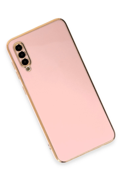 Newface Samsung Galaxy A50 Kılıf Volet Silikon - Pembe resmi
