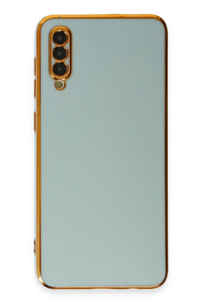 Newface Samsung Galaxy A50 Kılıf Volet Silikon - Açık Yeşil resmi
