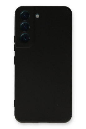 Newface Samsung Galaxy S23 Plus Kılıf Nano içi Kadife Silikon - Siyah resmi