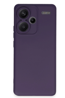 Newface Xiaomi Redmi Note 13 Pro Plus Kılıf Nano içi Kadife Silikon - Mor resmi