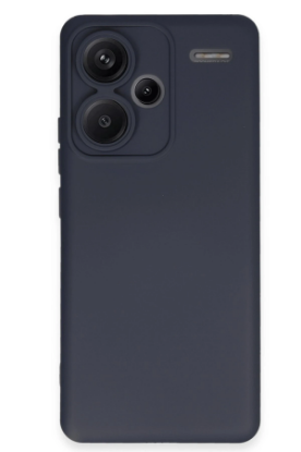 Newface Xiaomi Redmi Note 13 Pro Plus Kılıf Nano içi Kadife Silikon - Lacivert resmi