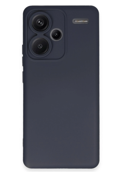 Newface Xiaomi Redmi Note 13 Pro Plus Kılıf Nano içi Kadife Silikon - Lacivert resmi
