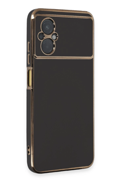 Newface Xiaomi Poco M5 Kılıf Volet Silikon - Siyah resmi
