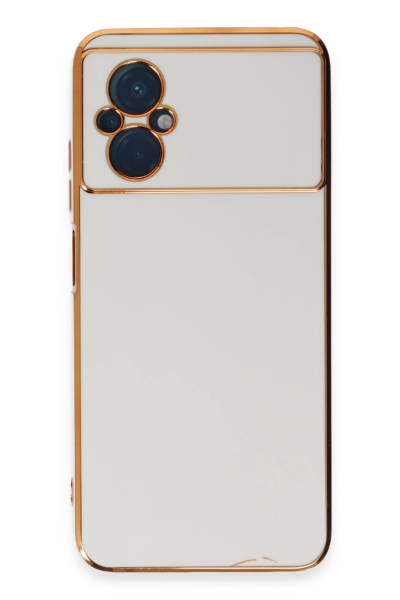 Newface Xiaomi Poco M5 Kılıf Volet Silikon - Beyaz resmi