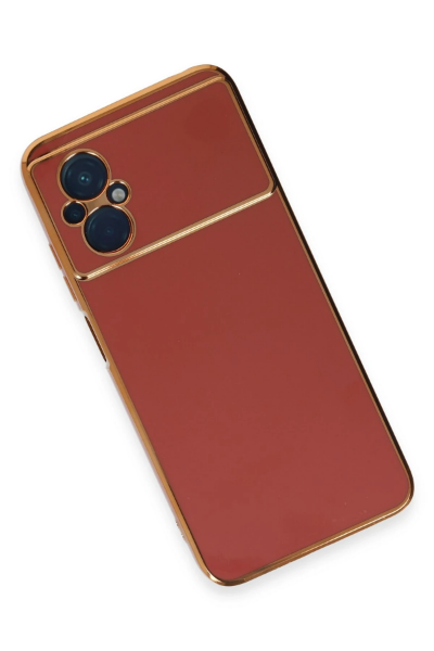 Newface Xiaomi Poco M5 Kılıf Volet Silikon - Kırmızı resmi