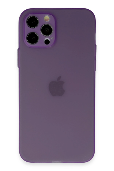 Newface iPhone 12 Pro Kılıf Puma Silikon - Koyu Mor resmi