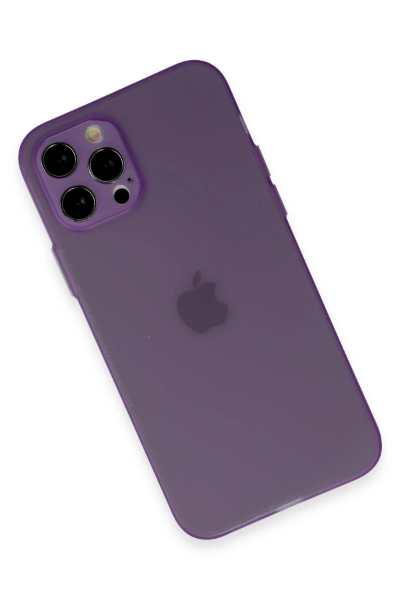 Newface iPhone 12 Pro Kılıf Puma Silikon - Koyu Mor resmi
