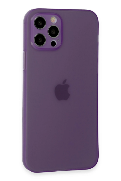 Newface iPhone 12 Pro Kılıf Puma Silikon - Koyu Mor resmi