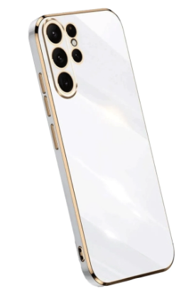 Newface Samsung Galaxy S25 Ultra Kılıf Volet Silikon - Beyaz resmi