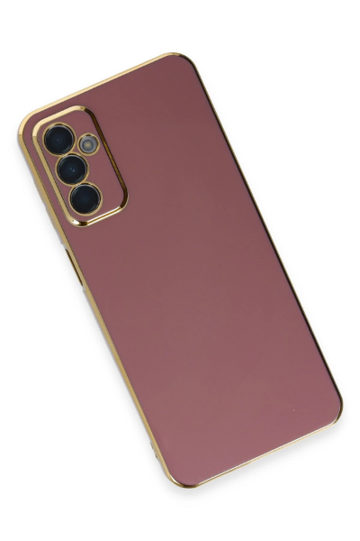 Newface Samsung Galaxy A14 4G Kılıf Volet Silikon - Kırmızı resmi