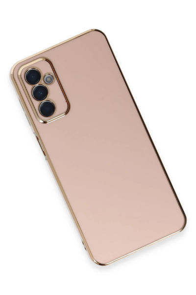 Newface Samsung Galaxy A14 4G Kılıf Volet Silikon - Pembe resmi