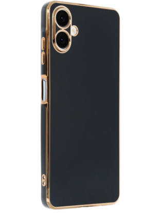 Newface Samsung Galaxy A06 Kılıf Volet Silikon - Siyah resmi