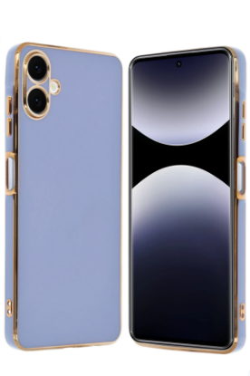 Newface Samsung Galaxy A06 Kılıf Volet Silikon - Mavi resmi