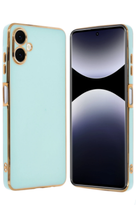 Newface Samsung Galaxy A06 Kılıf Volet Silikon - Açık Yeşil resmi