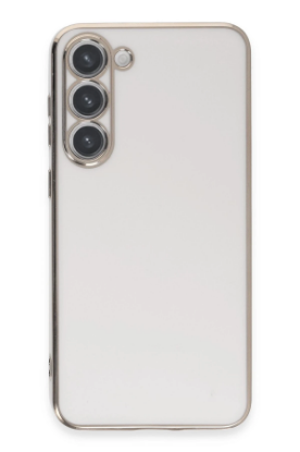 Newface Samsung Galaxy S23 Kılıf Volet Silikon - Beyaz resmi