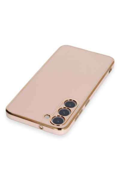 Newface Samsung Galaxy S23 Kılıf Volet Silikon - Pembe resmi