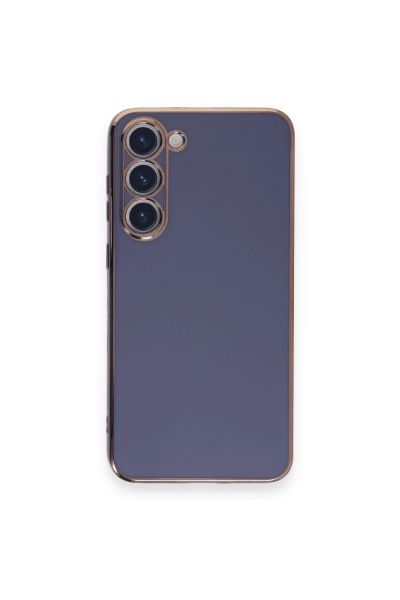 Newface Samsung Galaxy S23 Plus Kılıf Volet Silikon - Mavi resmi