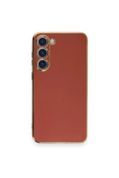 Newface Samsung Galaxy S23 Plus Kılıf Volet Silikon - Kırmızı resmi