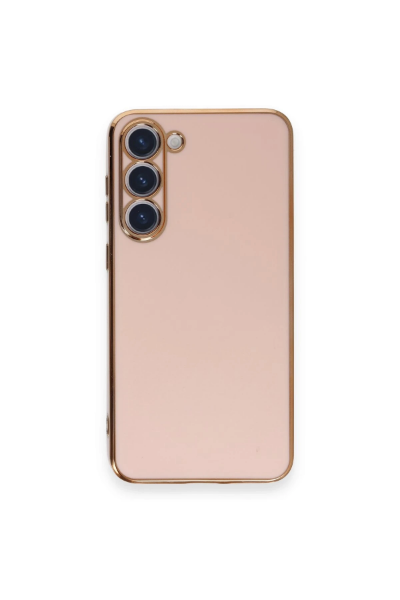 Newface Samsung Galaxy S23 Plus Kılıf Volet Silikon - Pembe resmi